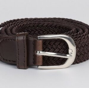 Ceinture élastique marron