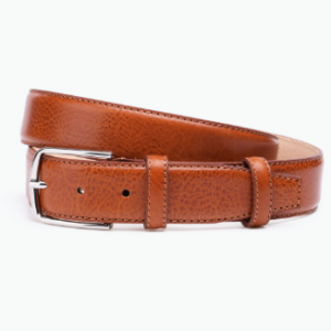 Ceinture en cuir grainé