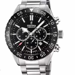 Montre Festina bicolore noire