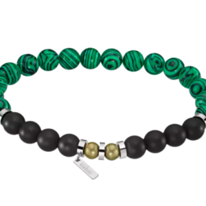 Bracelet perles verts LOTUS