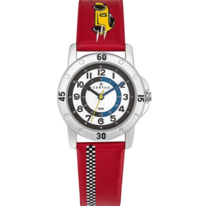 Montre CERTUS voiture de course rouge