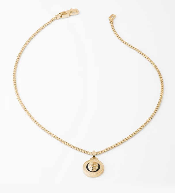 Collier GUESS Lion King acier doré