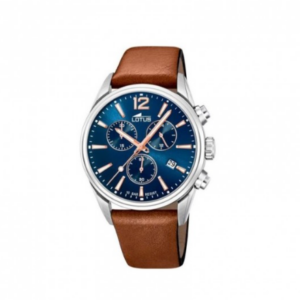 Montre LOTUS cuir marron