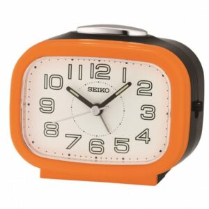 Réveil SEIKO orange/noir