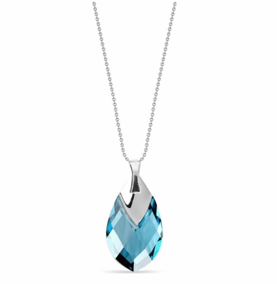 Collier SPARK Crystal blue