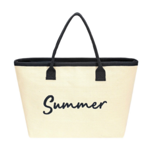 Cabas/Sac de plage Summer textile beige