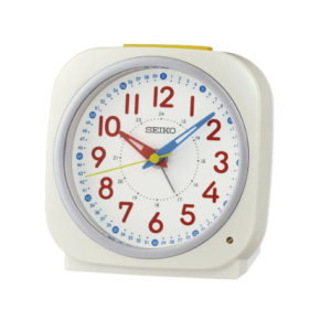 Réveil SEIKO blanc coloré