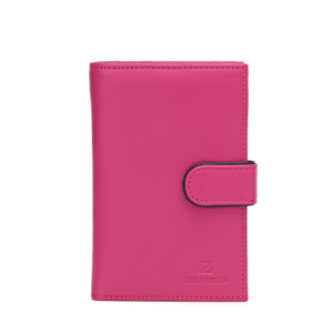 Portefeuille en cuir multicouleurs
