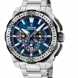 Montre Festina ChronoBike acier/bleu marine