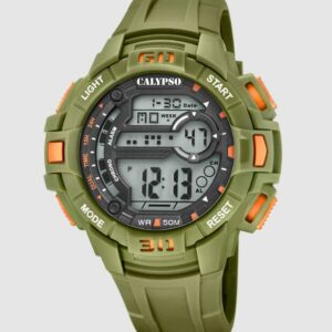 Montre Calypso Kaki numérique