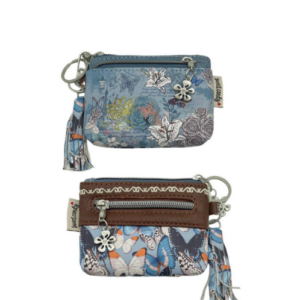Porte-monnaie Sweet Candy bleu/marron