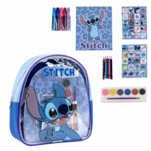 Sac à dos avec set coloriage Stitch