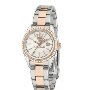 Montre Competitzione Maserati bicolore acier/rosé