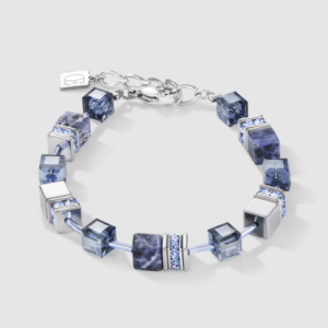 Bracelet GeoCUBE Coeur de Lion bleu