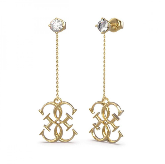 Boucles d’oreilles pendantes Guess 4G