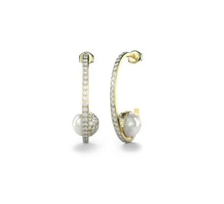 Boucles d’oreilles Guess doré nacre