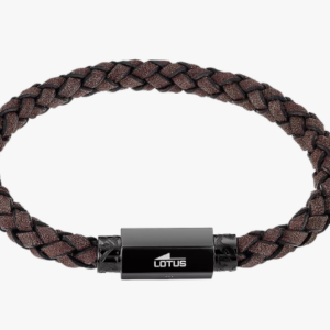 Bracelet Lotus Style Cuir marron