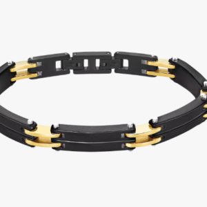 Bracelet Lotus Style Men In Black