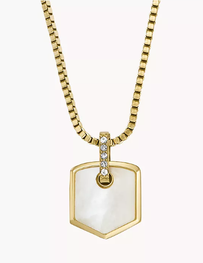 Collier Fossil Héritage Crest