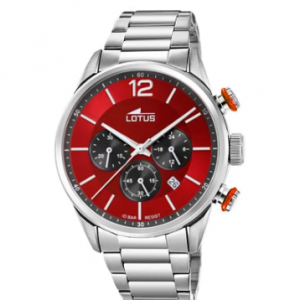 Montre Homme Lotus Chrono Rouge