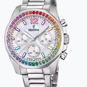 Montre Festina Collection Rainbow Argenté