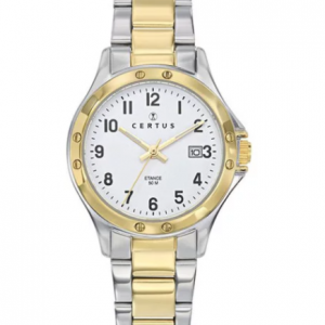 Montre Certus Acier Argenté et Doré