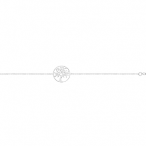 Bracelet Femme Arbre de vie, Argent 925/1000