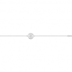 Bracelet Femme Fleur Argent 925/1000