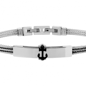 Bracelet Homme Rigide Ancre