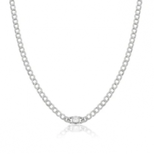 Collier Chaîne Femme, Argent 925