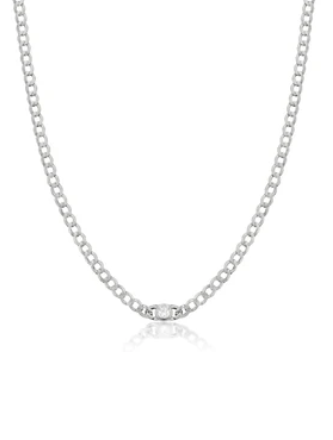 Collier Chaîne Femme, Argent 925