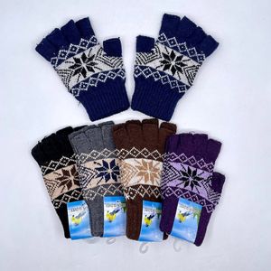 Gants Mitaines en acrylique UniSexe