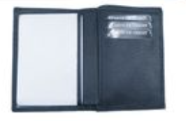 Porte-carte plusieurs compartiments en cuir