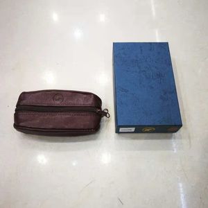 orte monnaie en cuir avec compartiment unique