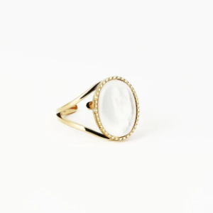 Bague Cornelia Acier Doré, Zag Bijoux