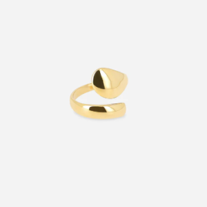 Bague Hug Acier Doré, Zag Bijoux