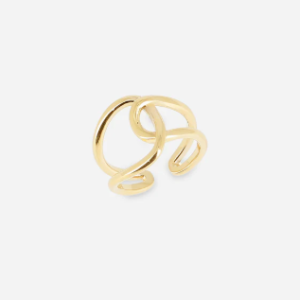 Bague Kora Acier Doré, Zag Bijoux