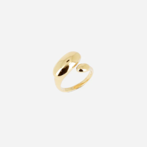 Bague Valérie  Acier Doré, Zag Bijoux