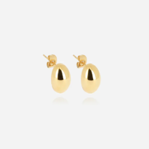 Boucles d&rsquo;oreilles Rosée Acier Doré, Zag Bijoux