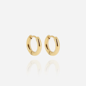 Boucles d&rsquo;oreilles Martine Acier Doré, Zag Bijoux