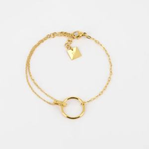 Bracelet Mini Piplette Acier Doré, Zag Bijoux