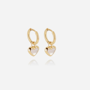 Boucles d&rsquo;oreilles Cintra, Acier Doré Zag Bijoux
