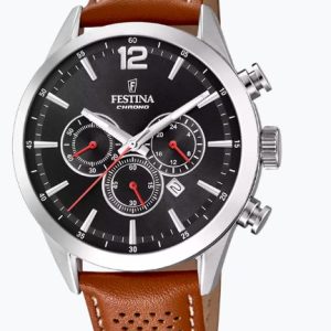 Montre Festina Collection Timeless Chronograph Marron