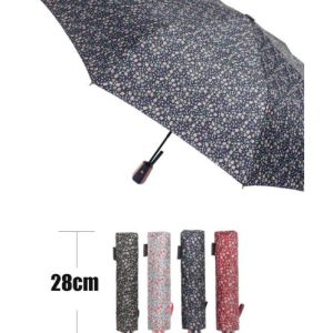 Parapluie automatique à fleurs