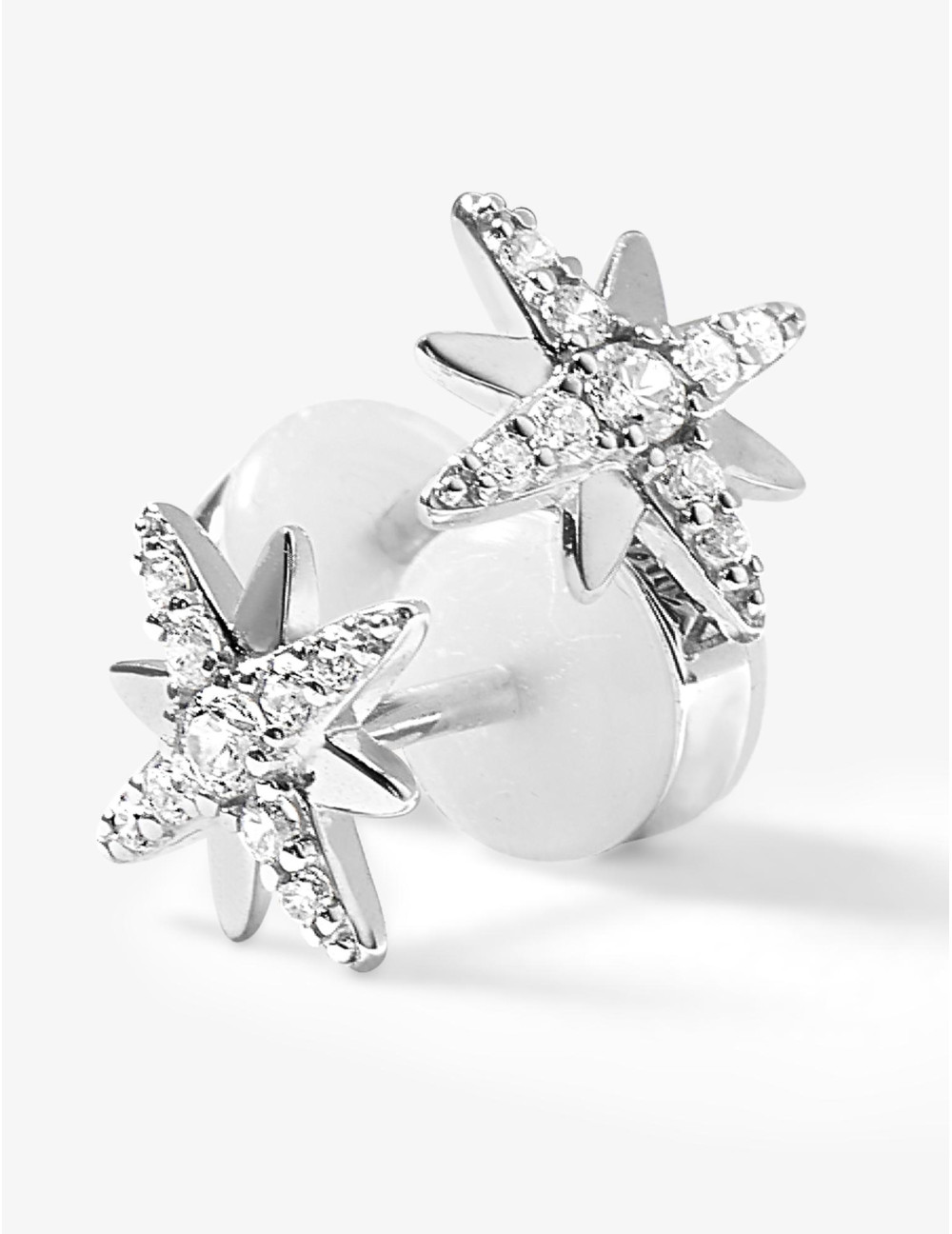 Boucles d’oreilles puces Célestes Argent