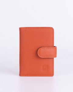 Portefeuille en cuir de vachette avec protection RFID