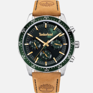 Montre Homme Timberland Verte et Beige