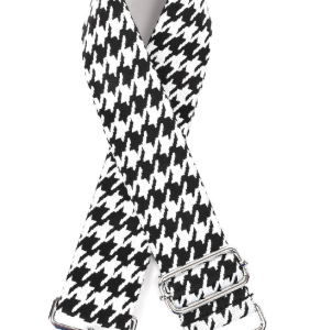 Bandoulière motif noir et blanche