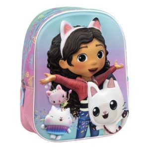 Sac à dos enfant 3D Gabby Chat