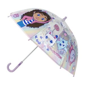 Parapluie transparent Gabby Chat